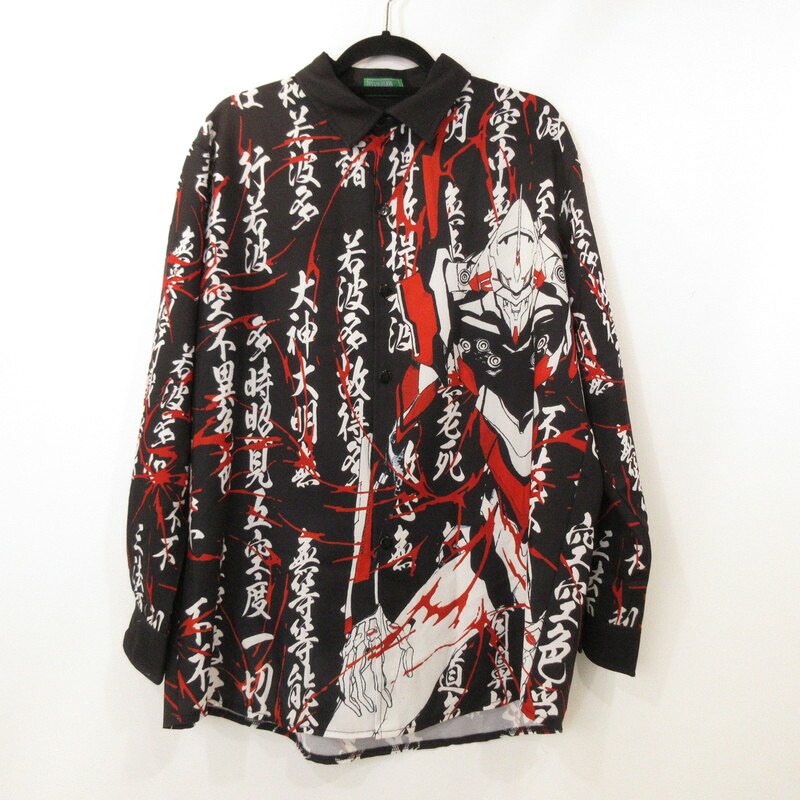 【楽天市場】【中古】 ACDC RAG ×EVANGELION 長袖シャツ ブラック【姫路東店】：お宝市番館