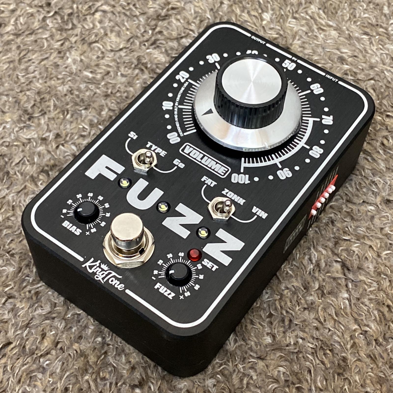 楽天市場】King Tone Guitar miniFUZZ V2 (Black Panel