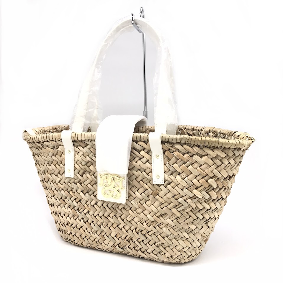【中古】snidel | スナイデル コットンショルダーブレードトートバッグ SWGB252601 ホワイト【倉吉店】