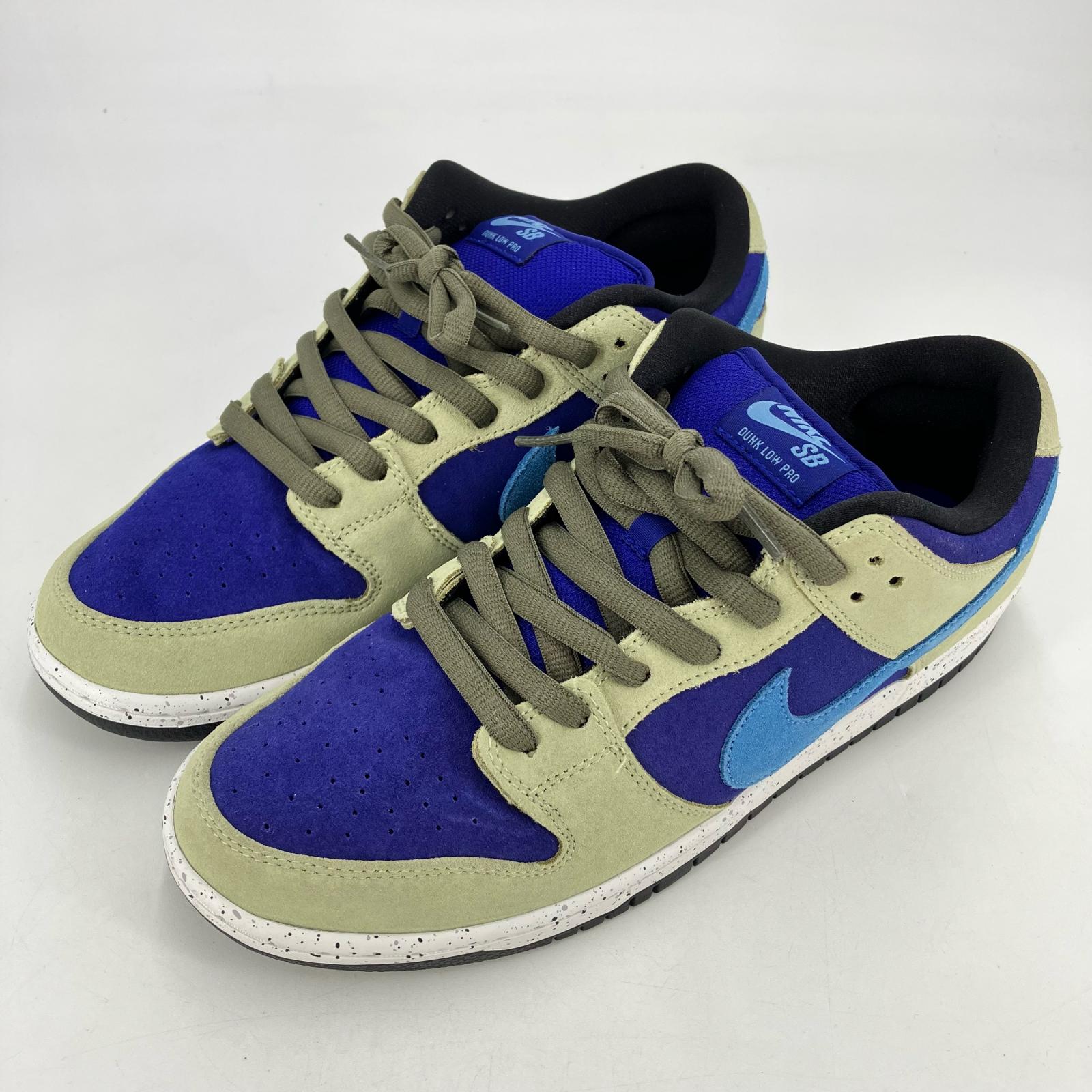 【中古】NIKE SB | ナイキエスビー Nike SB Dunk Low \u0027Celadon\u0027 スニーカー BQ6817-301 マルチ色つや 28.5珊【イオン広店】