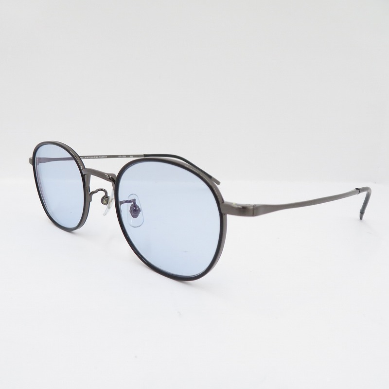 【中古】MACKINTOSH PHILOSOPHY | マッキントッシュ哲学 度入り口・入口眼鏡 メガネ MP-1003 大きさ：47□22-146 黒いこと【瀬戸大橋店】