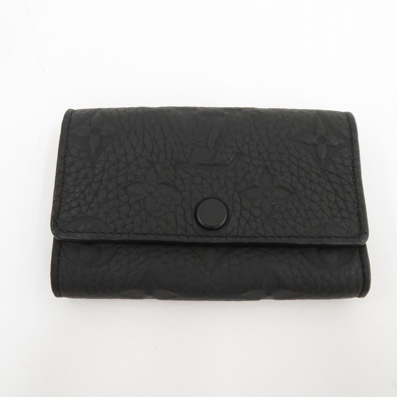 【中古】LOUIS VUITTON | ルイ・ヴィトン モノグラム トリヨン キーケース ミュルティクレ 6 キーケース M82604 ブラック【瀬戸大橋店】|お宝市番館