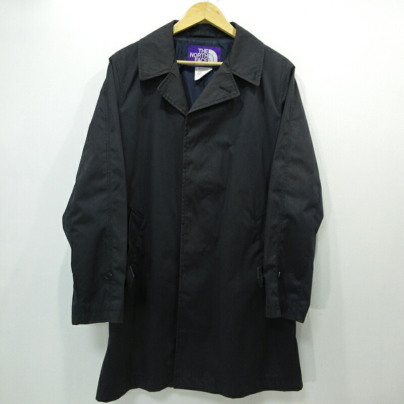 ノースフェイスパープルレーベル コート S 黒NY2275N 定価¥42,900 ノースフェイスパープルレーベル コート S 黒NY2275N 定価