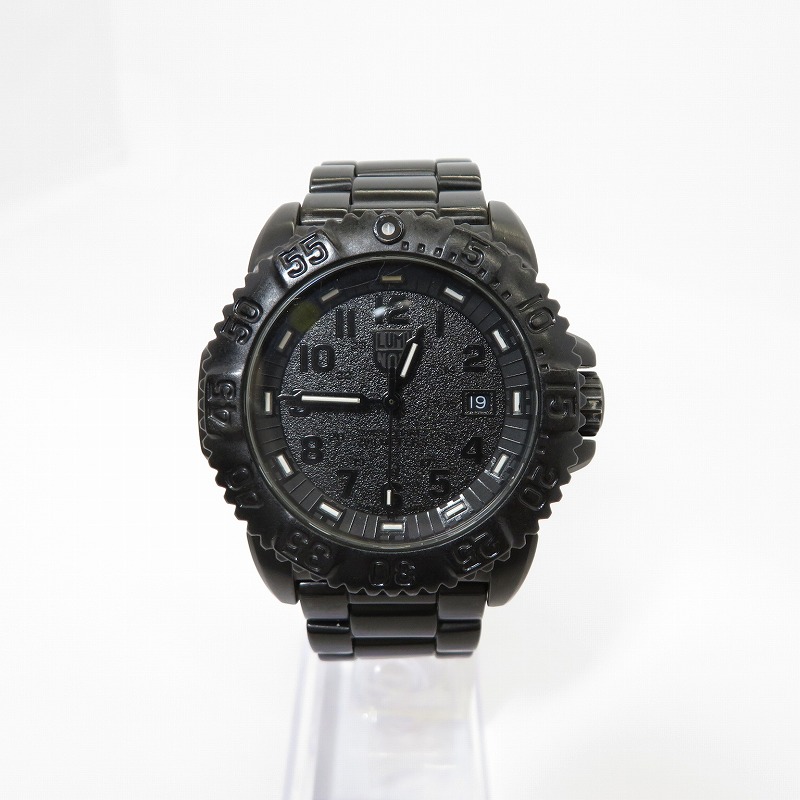 Luminox Series 3180 クロノグラフ Amazon | Luminox ネイビーシール クロノグラフ ブラックアウト