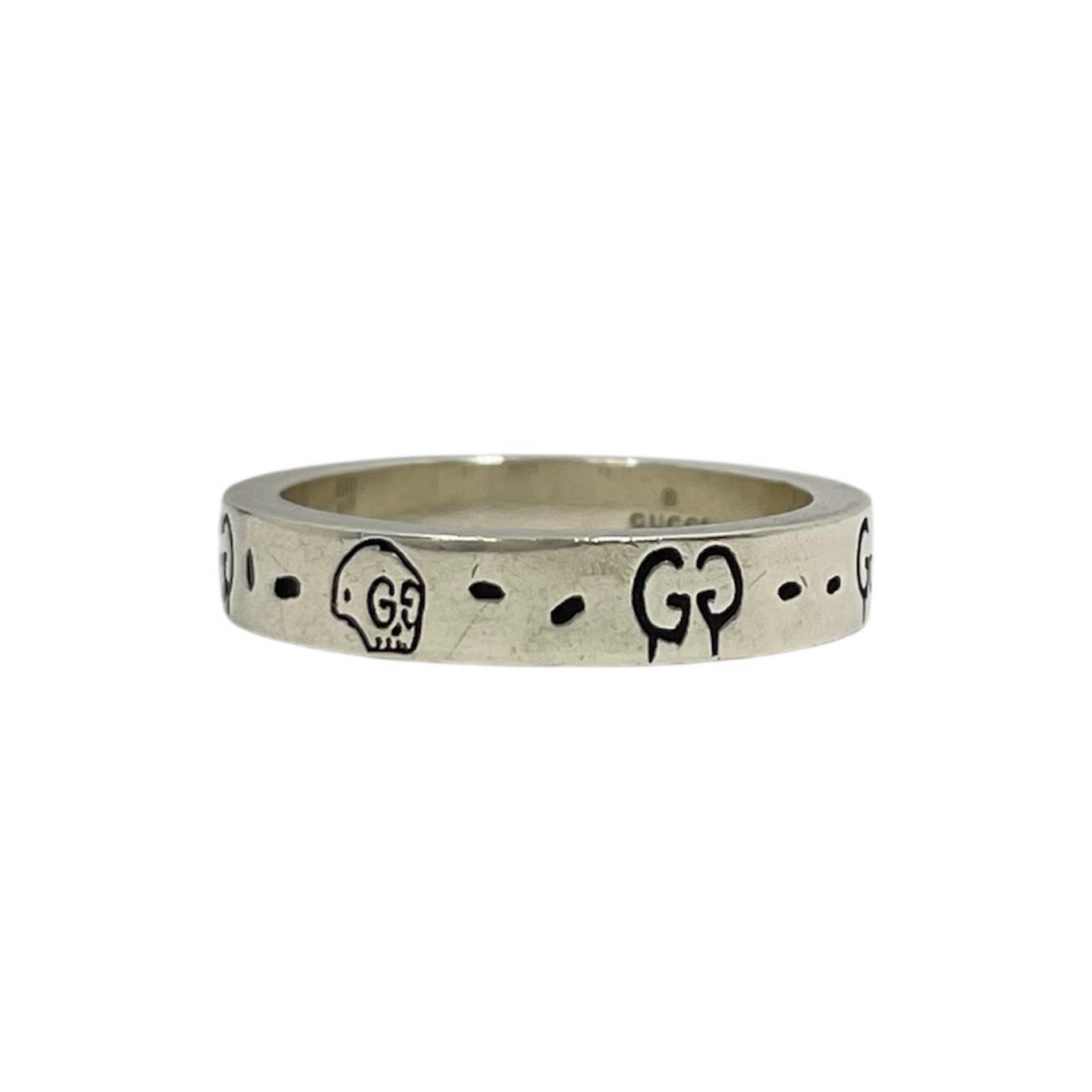 【中古】GUCCI | グッチ ゴースト リング・指輪 シルバー【尾張小牧店】