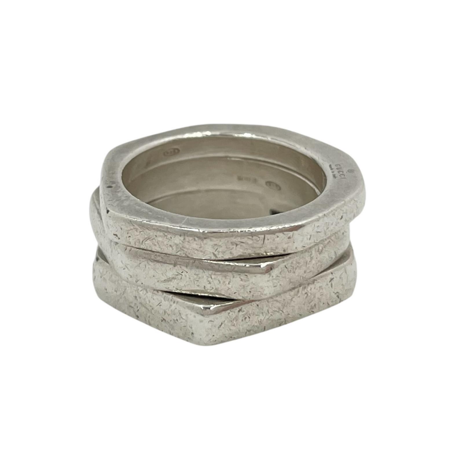 楽天市場】GUCCI(グッチ) ナット リング 22号 シルバー(SV925) 【中古