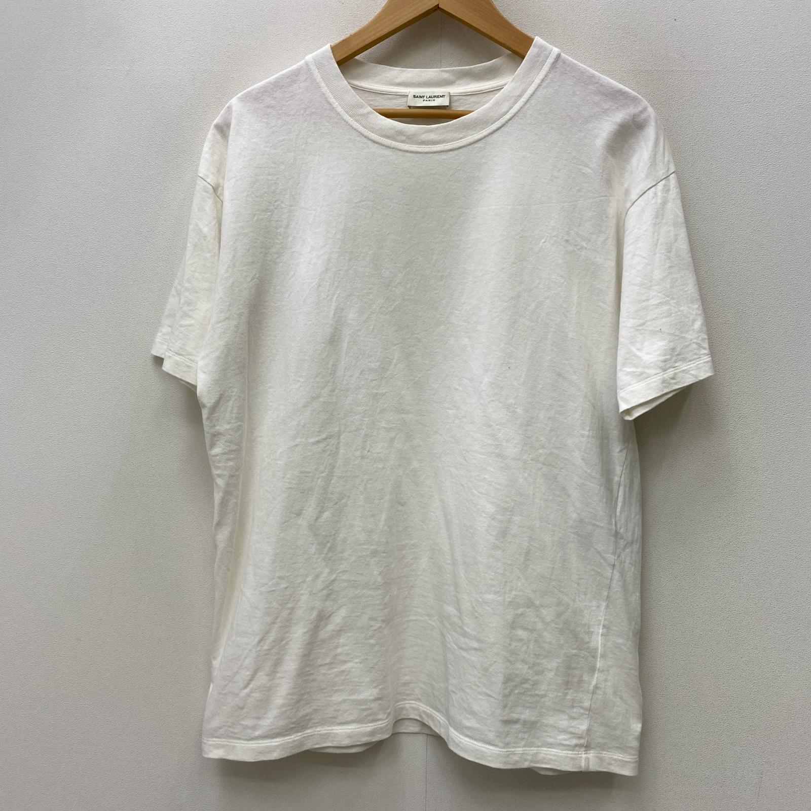 【中古】SAINT LAURENT | サンローラン 半袖Ｔシャツ YP53 2022 00652 白いこと 大きさ：M【加古川店】