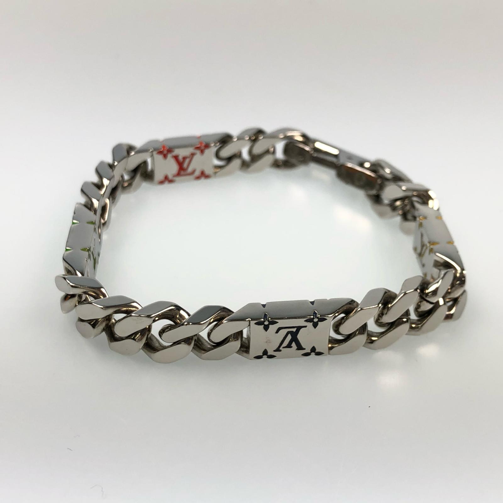 楽天市場】【中古】ルイヴィトン LV テーラー ブレスレット M1149L