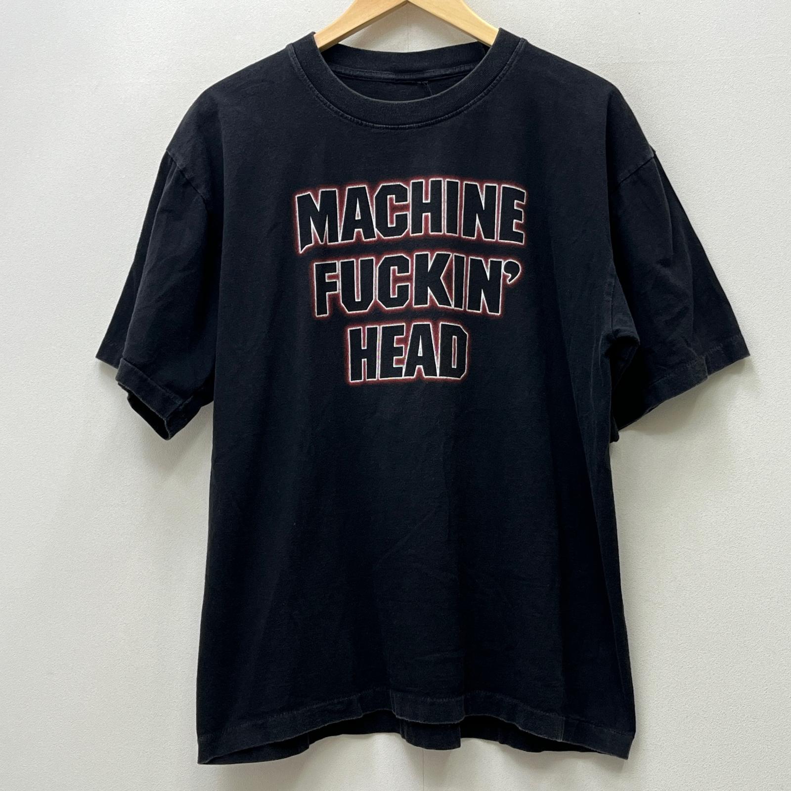 【中古】 machine head machine fuckin head fits 半袖Ｔシャツ 黒いこと【加古川店】
