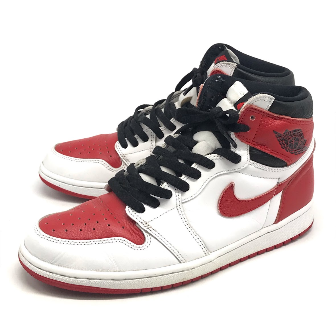 【中古】NIKE | ナイキ AIR JORDAN 1 RETRO HIGH OG \u0027HERITAGE\u0027 スニーカー 555088-161 赤いこと 27.5糎【倉吉店】