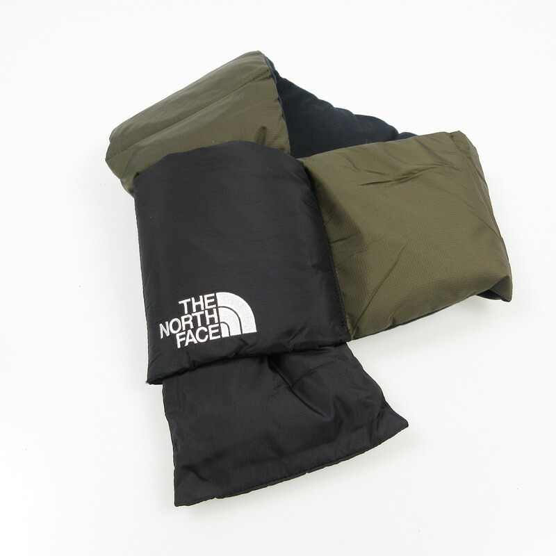 【中古】THE NORTH FACE | ザ・ノースフェイス Nuptse Muffler マフラー NN72312 2023A/W カーキ【姫路東店】