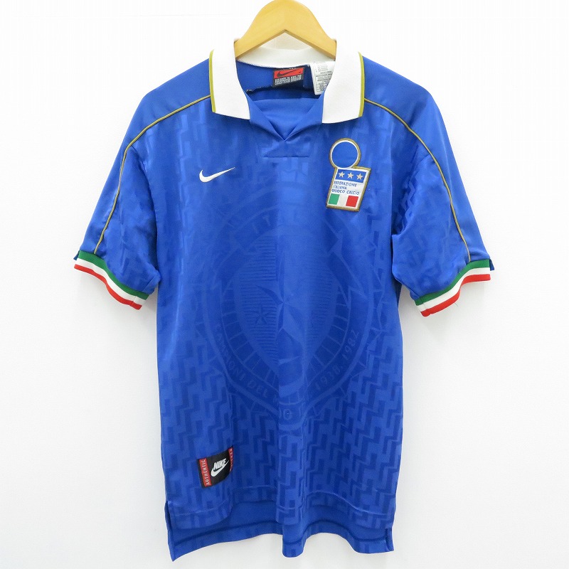 NIKE 1998年 イタリア代表ユニホーム Mサイズ 98 イタリア代表 サッカー ユニフォーム Mサイズ ワールドカップ