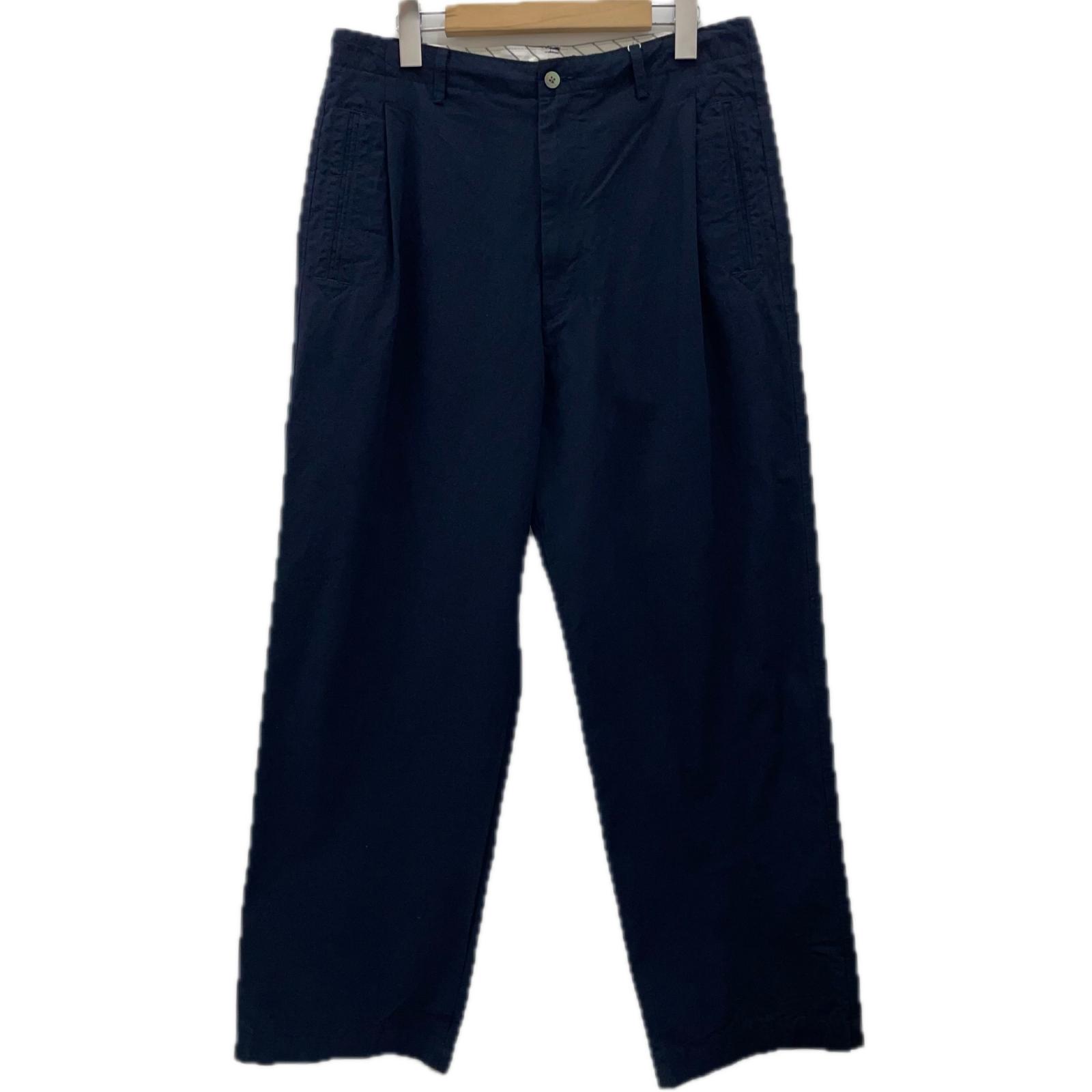 ナナミカ ストレート チノパン 30 紺 ネイビー nanamica S M 限定値下げnanamica wide chino Navyサイズ30 nanamica Wide Chino
