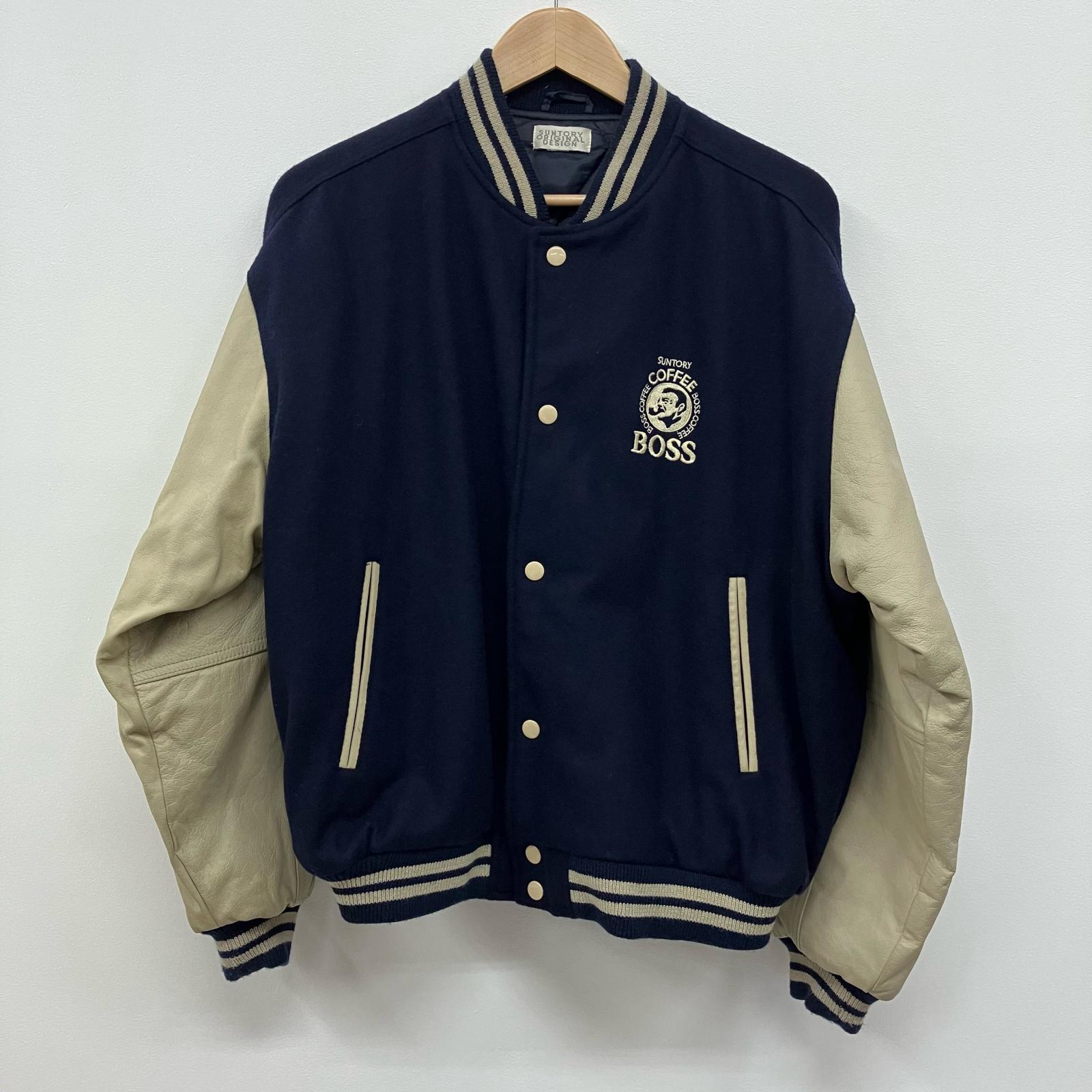 コロコロシロホン 専用　BOSS スタジャン Lサイズ ネイビー/ゴールド Golden Bear ジービースポーツ Gbsport #61BOB スタジャン