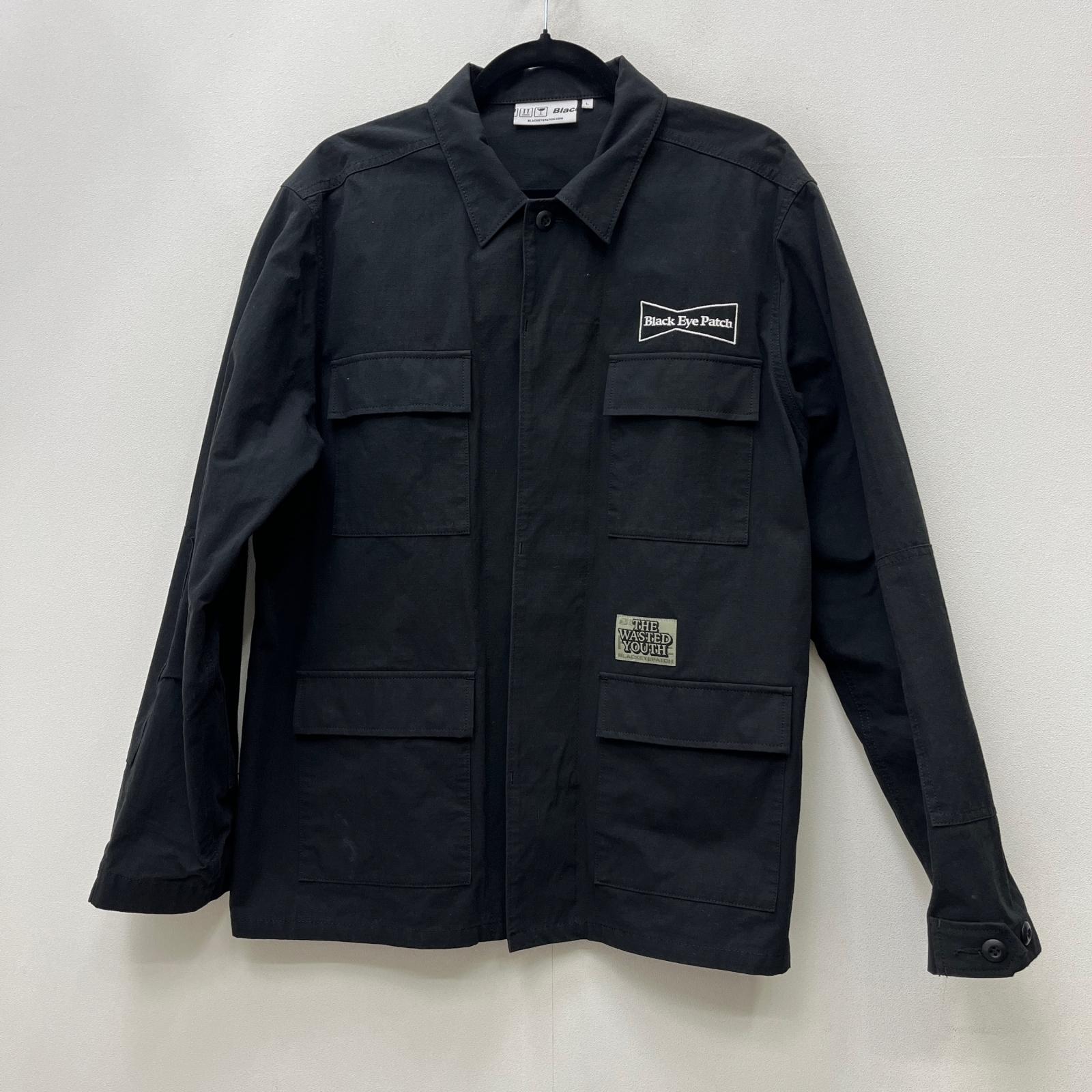 【中古】BlackEyePatch | ブラックアイパッチ ×WASTED YOUTH BUD JACKET 余分の物アウター 黒いこと【加古川店】