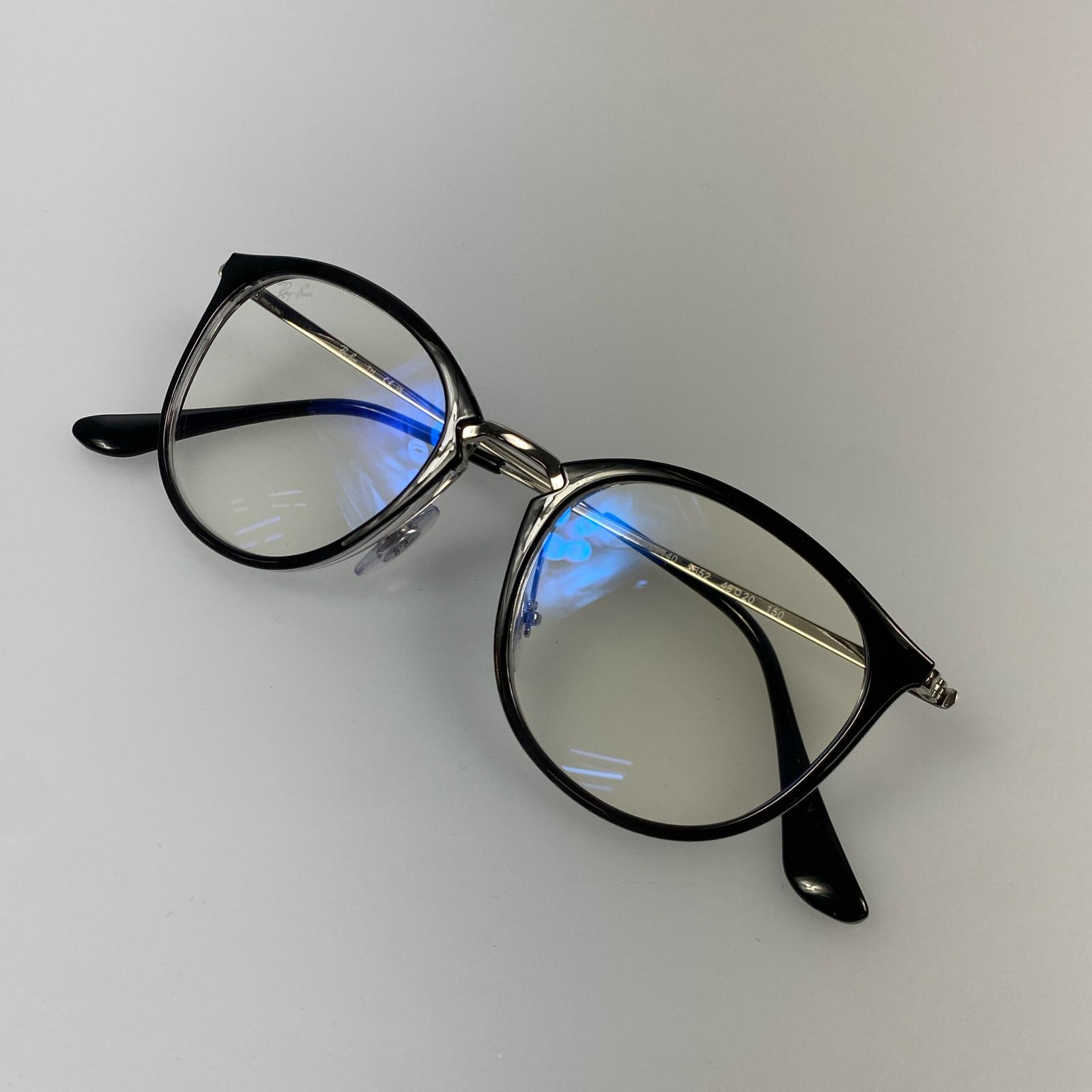 【中古】RAY BAN | レイバン メガネ RB7140 5852 サイズ:49□20 ブラック【姫路東店】