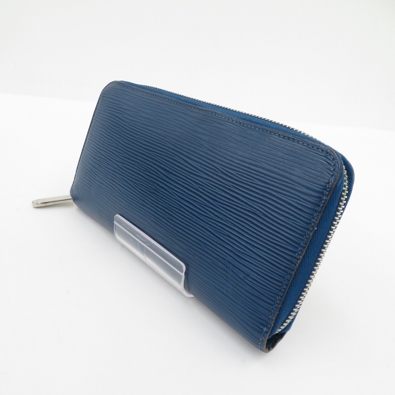 【中古】LOUIS VUITTON | ルイ・ヴィトン エピ ジッピー・ウォレット アンディゴブルー 長札入れ M60307 青色【瀬戸大橋店】 バッグ・小物・ブランド雑貨-レディース財布