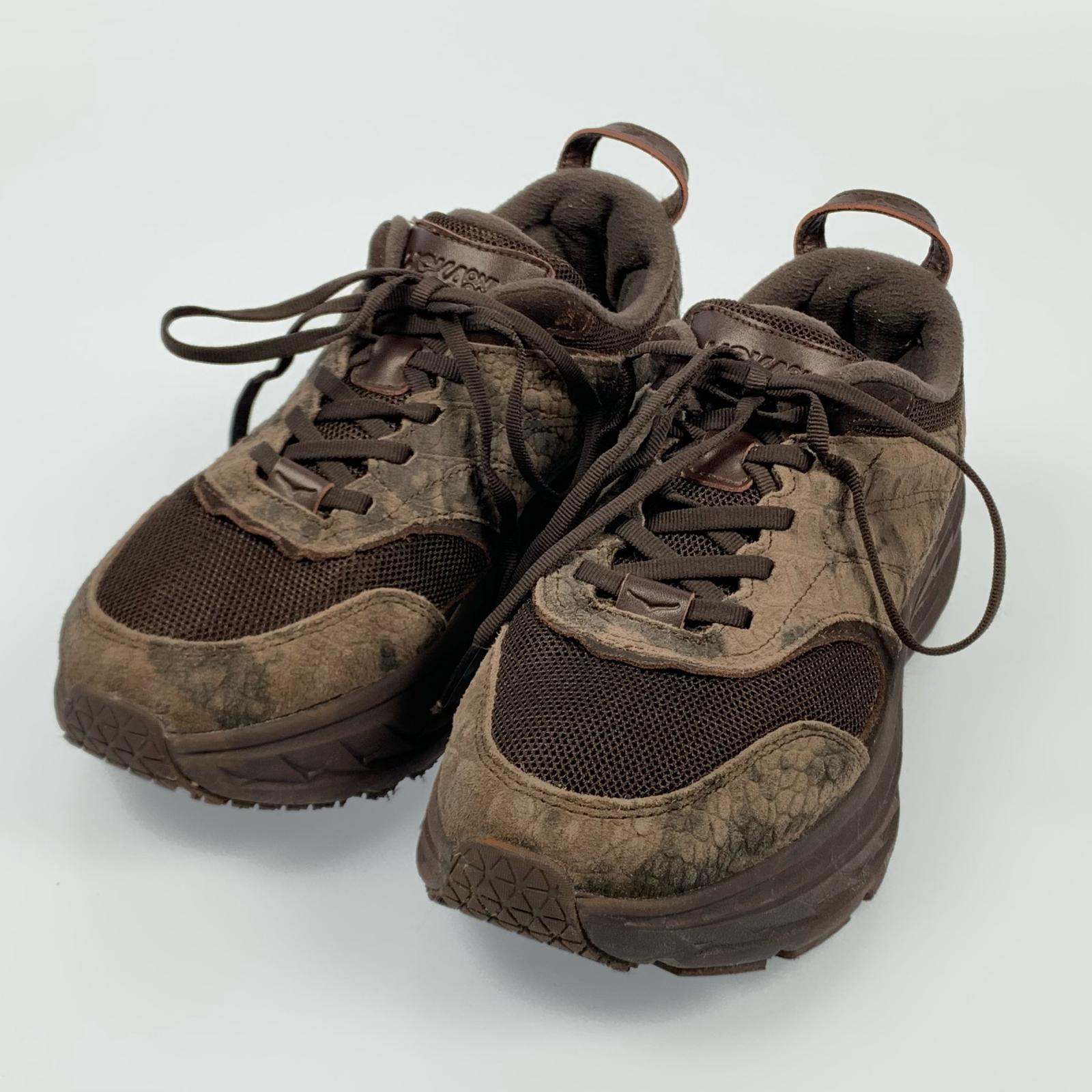 【中古】HOKA ONEONE | ホカオネオネ × ENGINEERED GARMENTS EG BONDI L スニーカー 2021A/W 26.0cm ブラウン【姫路東店】