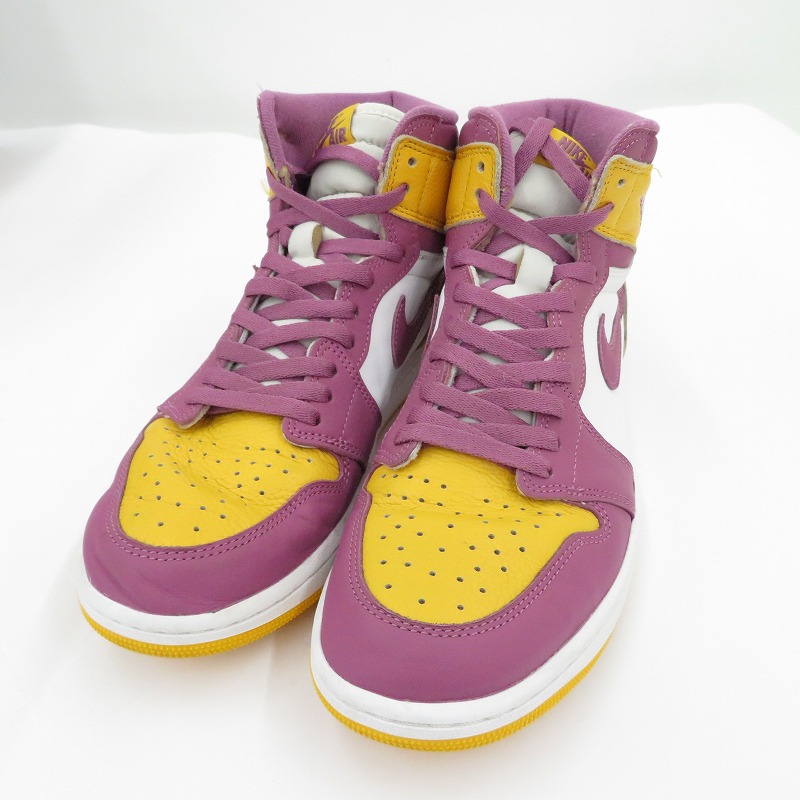 【中古】NIKE | ナイキ Air Jordan 1 High OG 'Brotherhood' スニーカー 555088-706 エアージョーダン パープル 28.5cm【瀬戸大橋店】
