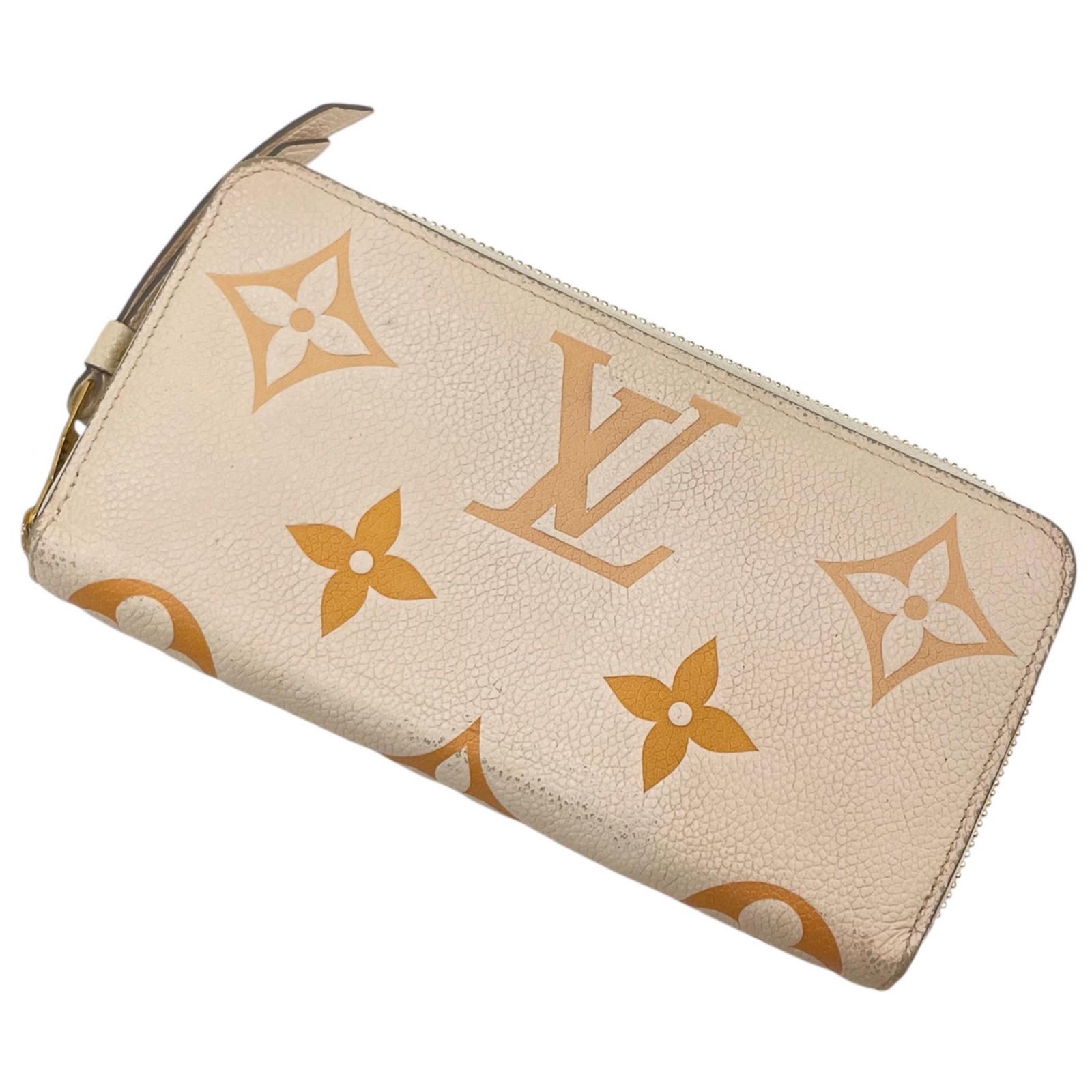 【中古】LOUIS VUITTON | ルイ・ヴィトン ジッピーウォレット モノグラム アン工業プラント ラウンドジッパー 長紙入れ M80402 不満足 オレンジイエロー【尾張小牧店】