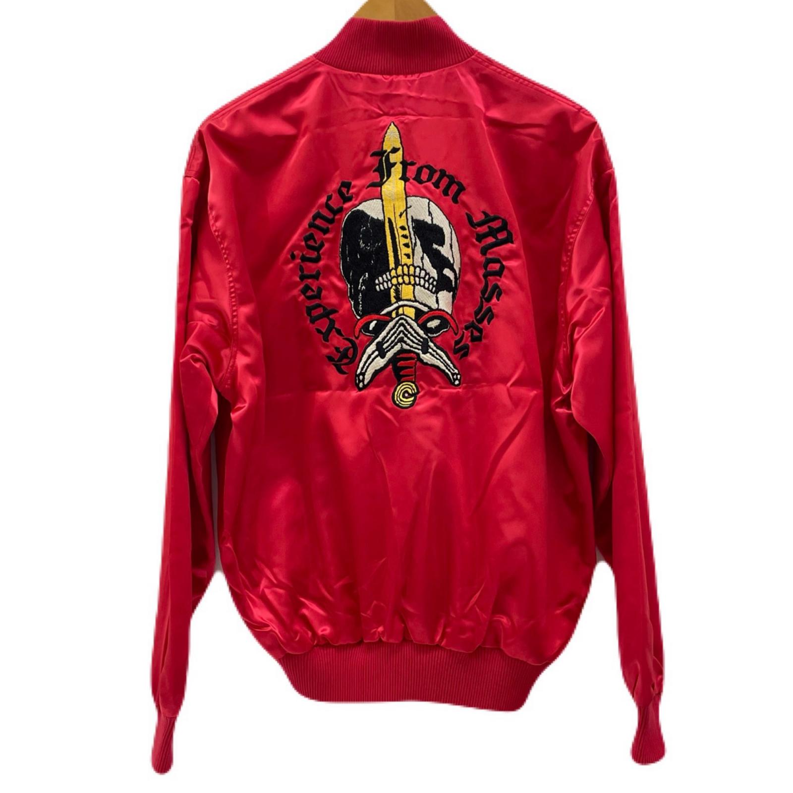 【中古】MASSES | マシス 25SS SATIN JKT スカジャン スーベニアジャケット レッド サイズ：M【尾張小牧店】