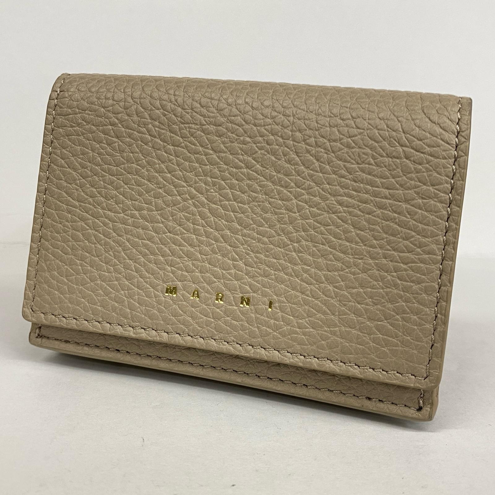 【中古】MARNI | マルニ VENICE 三つ折り札入れ PFMOW02Q04【加古川店】 レディース財布-財布・ケース-バッグ・小物・ブランド雑貨