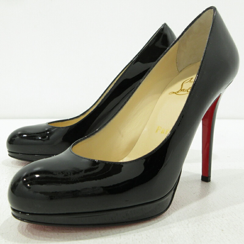 Christian Louboutin ブラック ハイヒール24.5cm Women High Pumps - Christian Louboutin Online Boutique