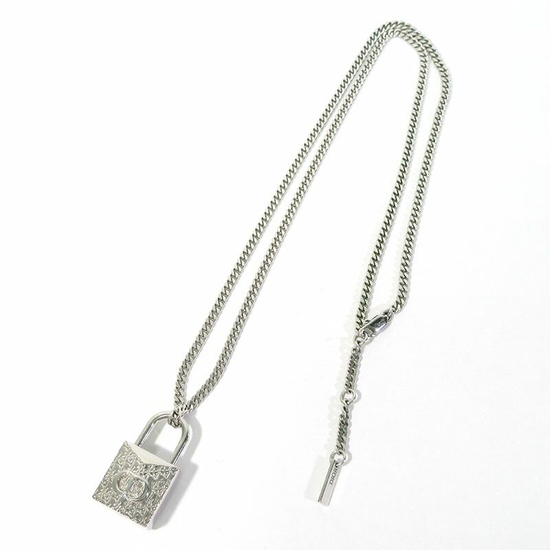 楽天市場】美品 Dior ディオール カデナ パドロック キー シルバー