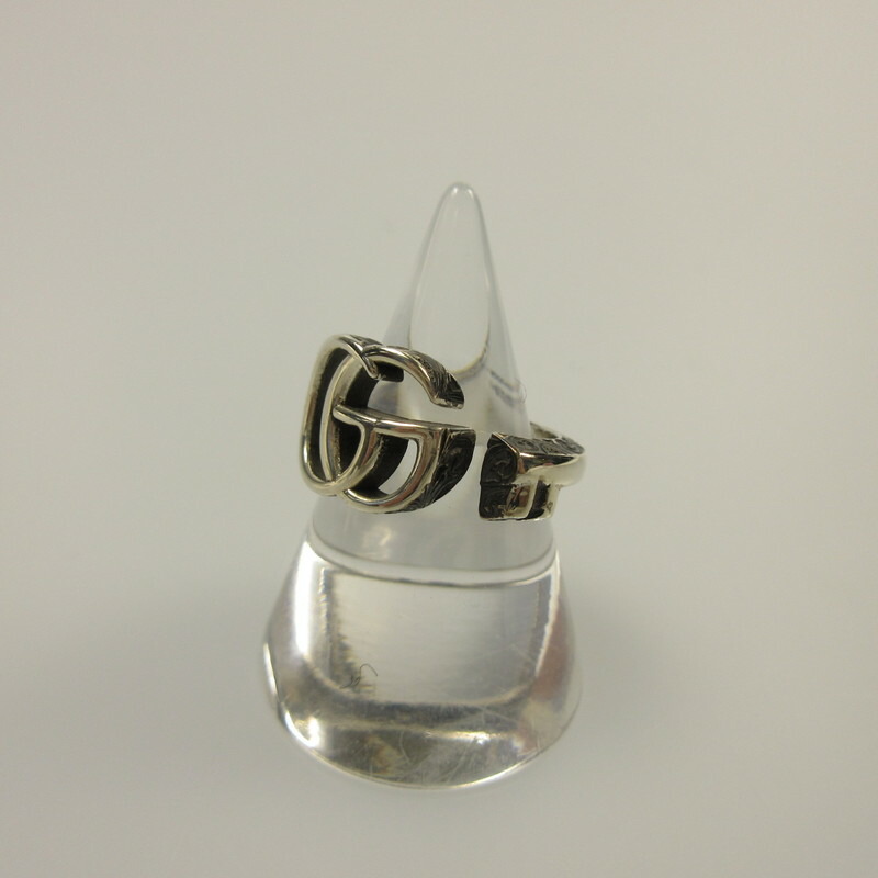【中古】GUCCI | グッチ ダブルG足懸かり主題 輪っか・指環 627760【姫路東店】