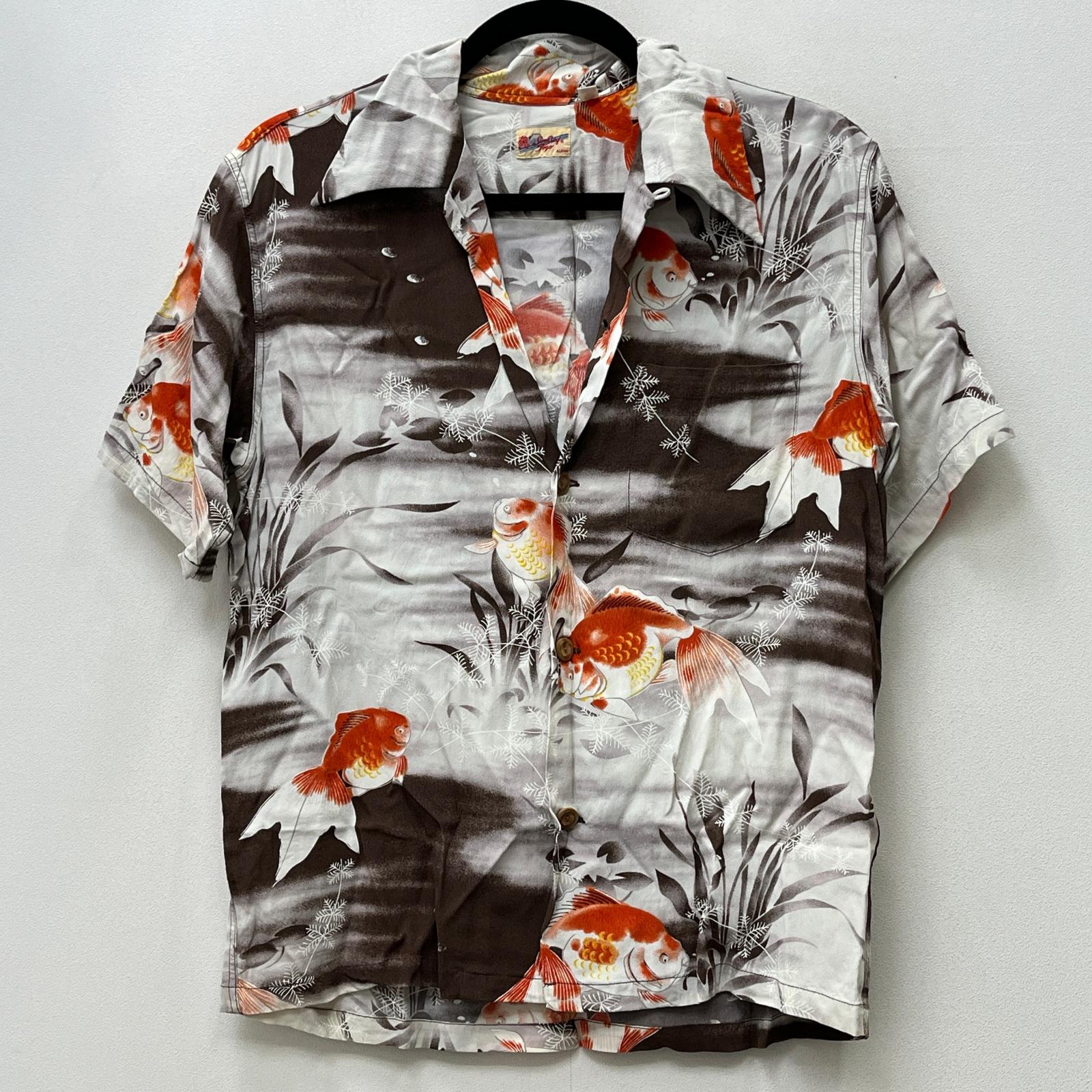 【中古】SUN SURF | サンサーフ 余分の物トップス SS32164 薄墨色 大きさ：S【加古川店】