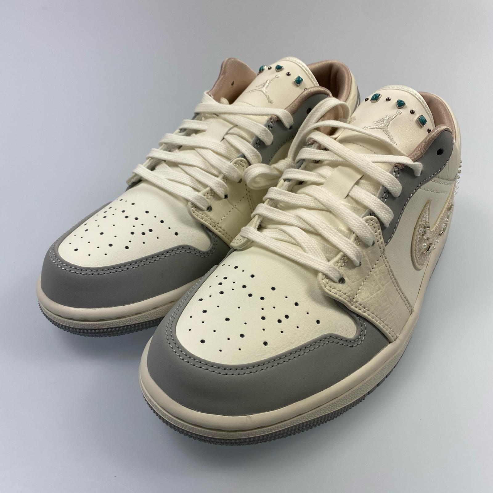 【中古】NIKE | ナイキ WMNS AIR JORDAN 1 LOW スニーカー IH7323-100 年式:2025S/S アイボリー【姫路東店】