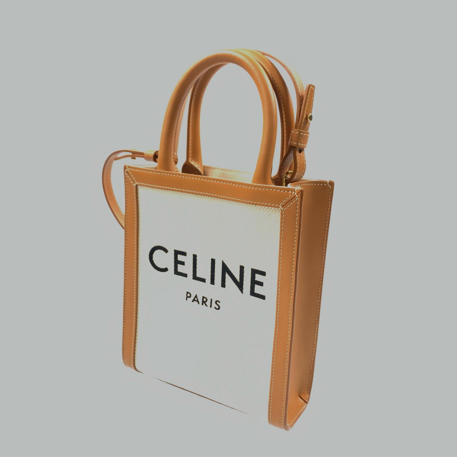 【中古】CELINE | セリーヌ ミニバーティカルカバ 2way御徒面子 19330【姫路東店】 バッグ・小物・ブランド雑貨-その他
