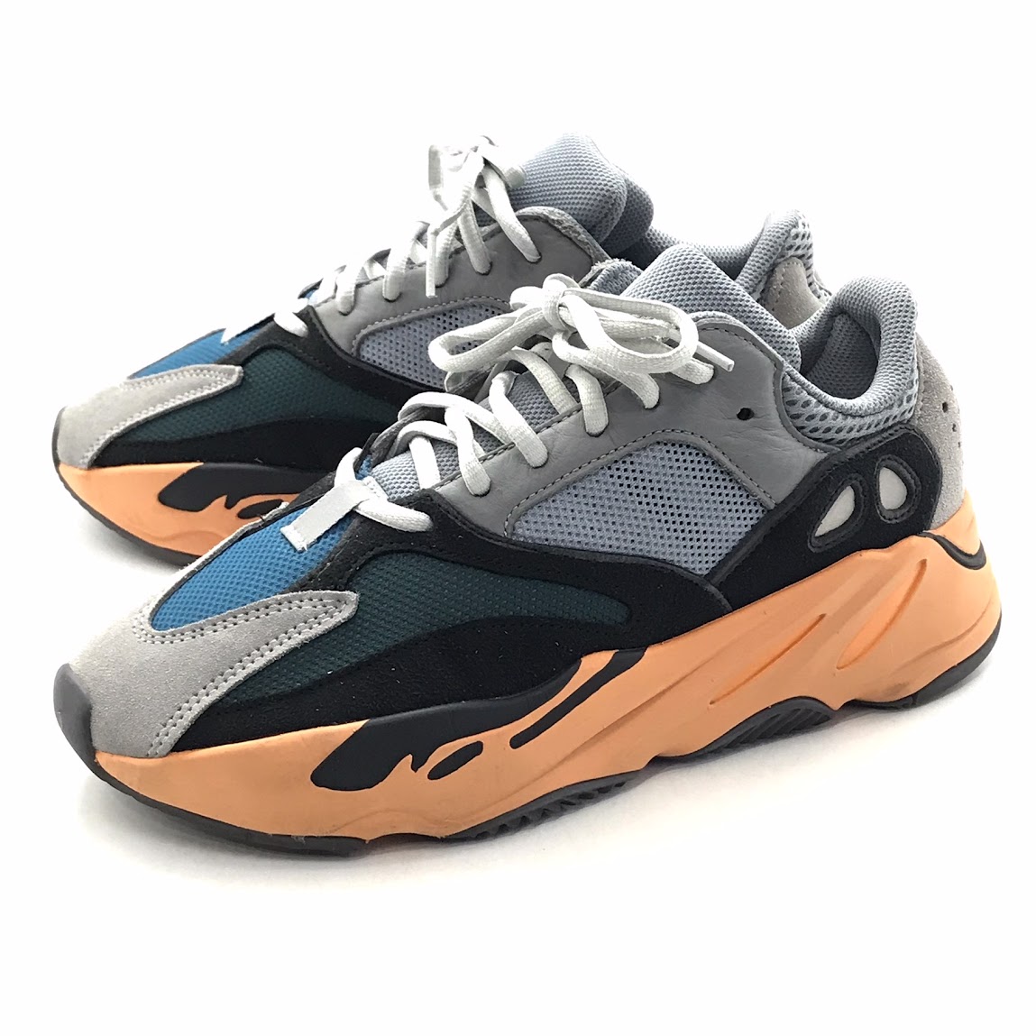 【中古】adidas Originals | アディダスオリジナルス YEEZY 700V1 \u0027WASH ORANGE\u0027 スニーカー GW0296 薄墨色 26.5珊【倉吉店】