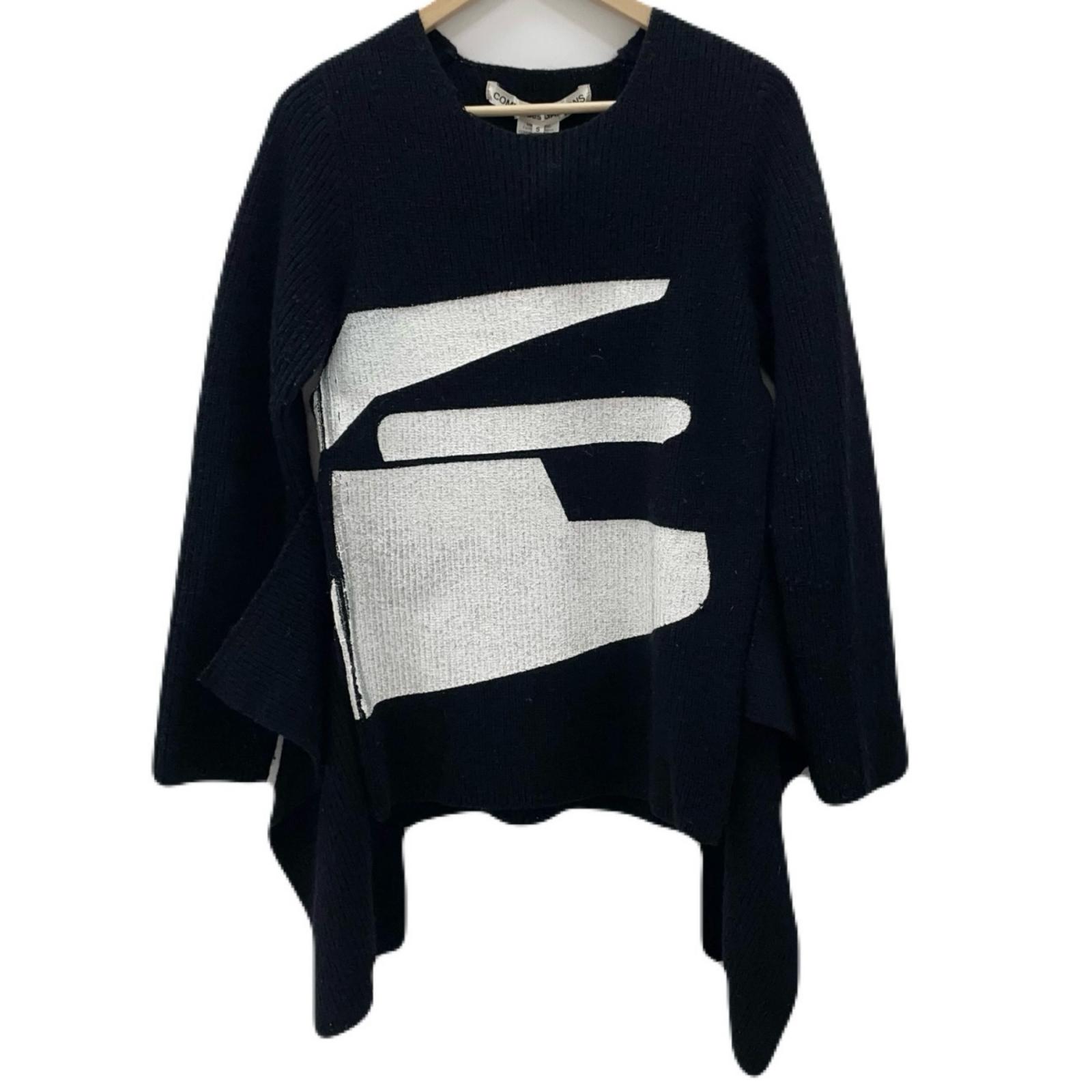 【中古】COMME des GARCONS | コムデギャルソン 長袖ニット GJ-N011 ブラック サイズ：S【尾張小牧店】