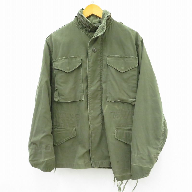 【中古】MILITARY衣料 | ミリタリーイリョウ アメリカ軍/M-65 ミリタリージャケット カーキ【瀬戸大橋店】