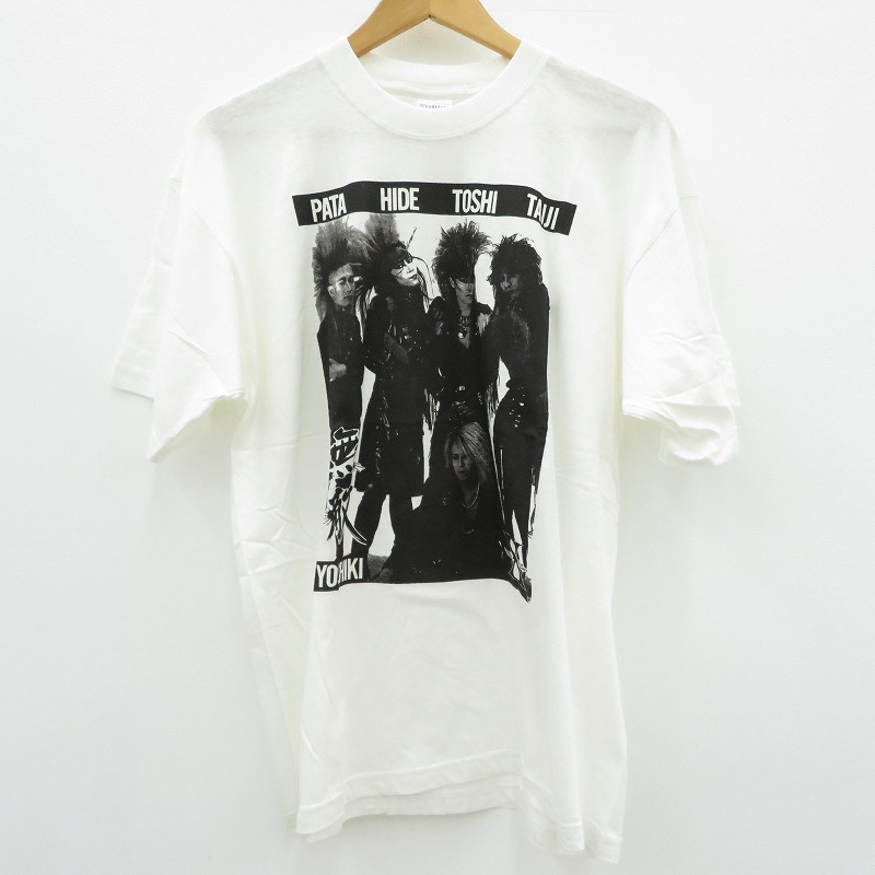 X JAPAN Tシャツ　（黒） X JAPAN Tシャツ【L】/ 「X JAPAN WORLD TOUR 2015-2016 IN