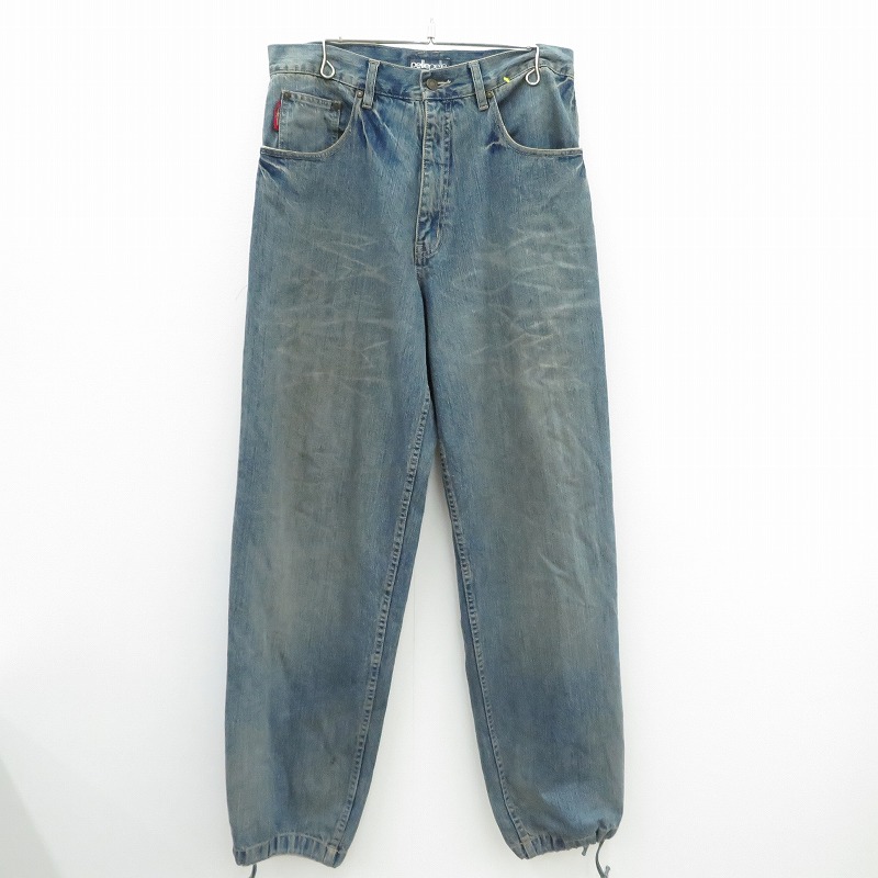 楽天市場】00s PELLE PELLE Bleached Denim Jacket 青 L ペレペレ