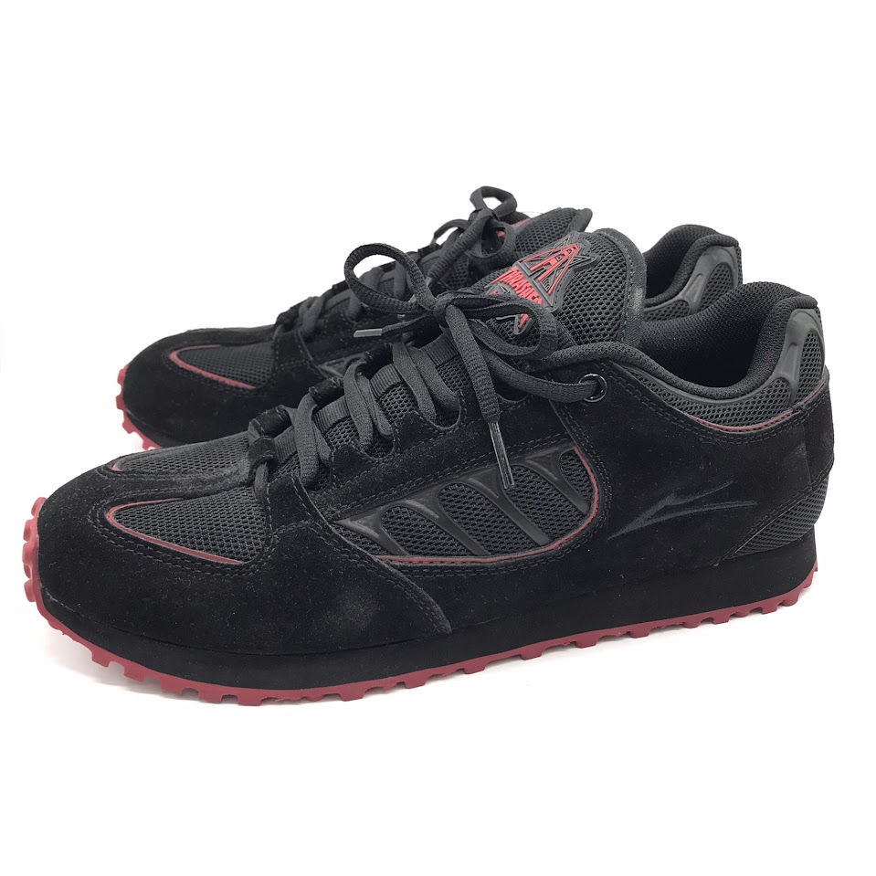 【中古】 LAKAI|ラカイ CARROLL/THRASHER スニーカー MS420-0117 ブラック 28cm【倉吉店】