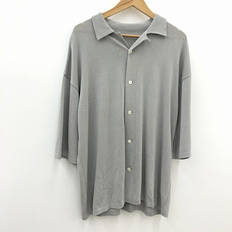 【中古】 TORICI 編み物 ティーシャツ 薄墨色 大いさ：FreeSize【瀬戸大橋店】