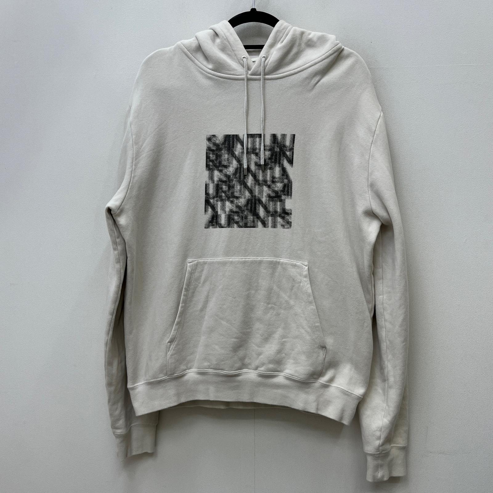 【中古】SAINT LAURENT | サンローラン パーカー ホワイト サイズ：L【加古川店】