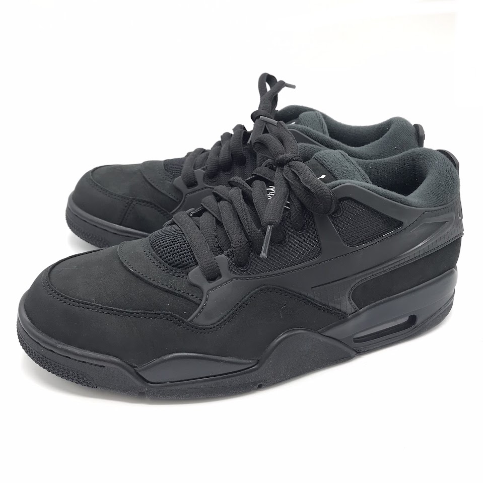 【中古】NIKE | ナイキ AIR JORDAN 4 RM ’BLACK CAT’ スニーカー FQ7939-004 黒いこと 28珊【倉吉店】