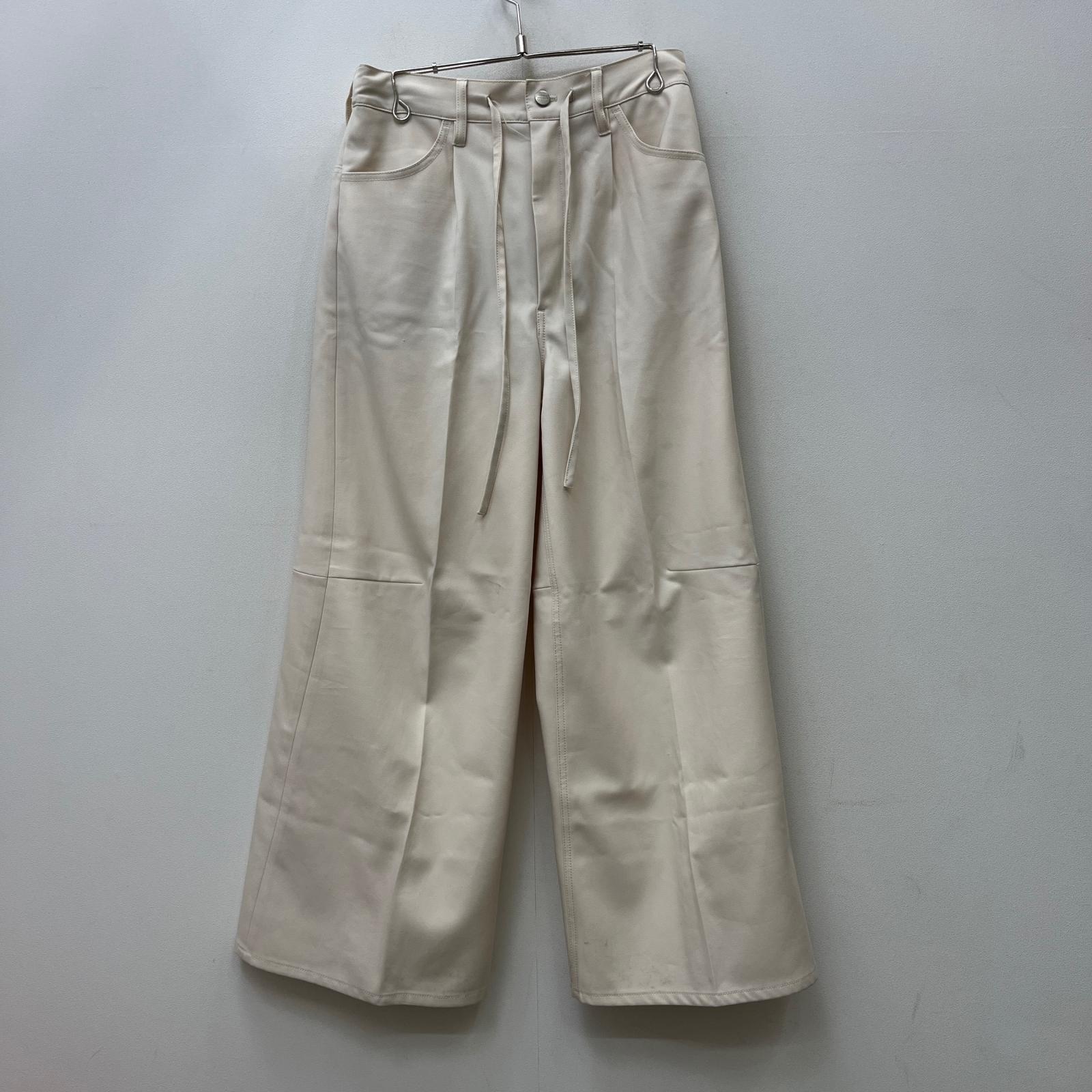 【中古】SHINYA KOZUKA | シンヤコズカ 余分の物ボトムス WIMSK1 白いこと 大きさ：S【加古川店】