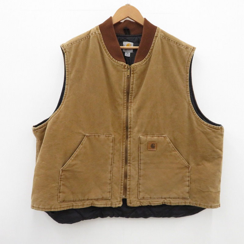 【中古】Carhartt | カーハート ベスト ブラウン【瀬戸大橋店】