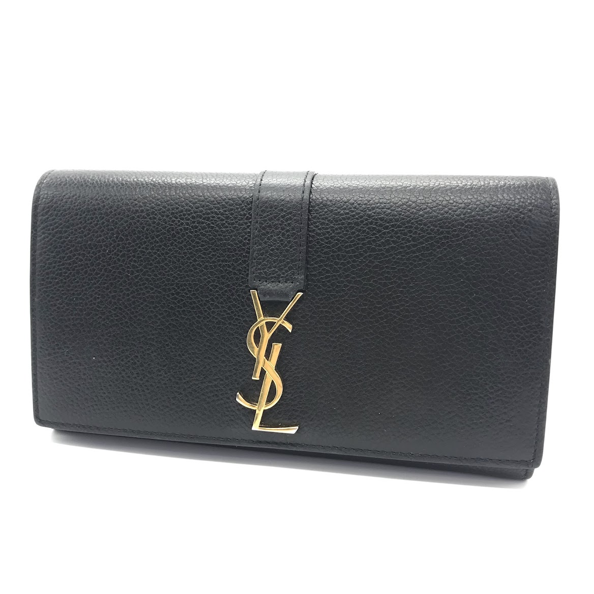 【美品】YVES SAINT LAURENT イヴサンローラン 札入れ 長財布： Yves Saint Laurent イヴサンローラン 長財布 財布・小物 レザー