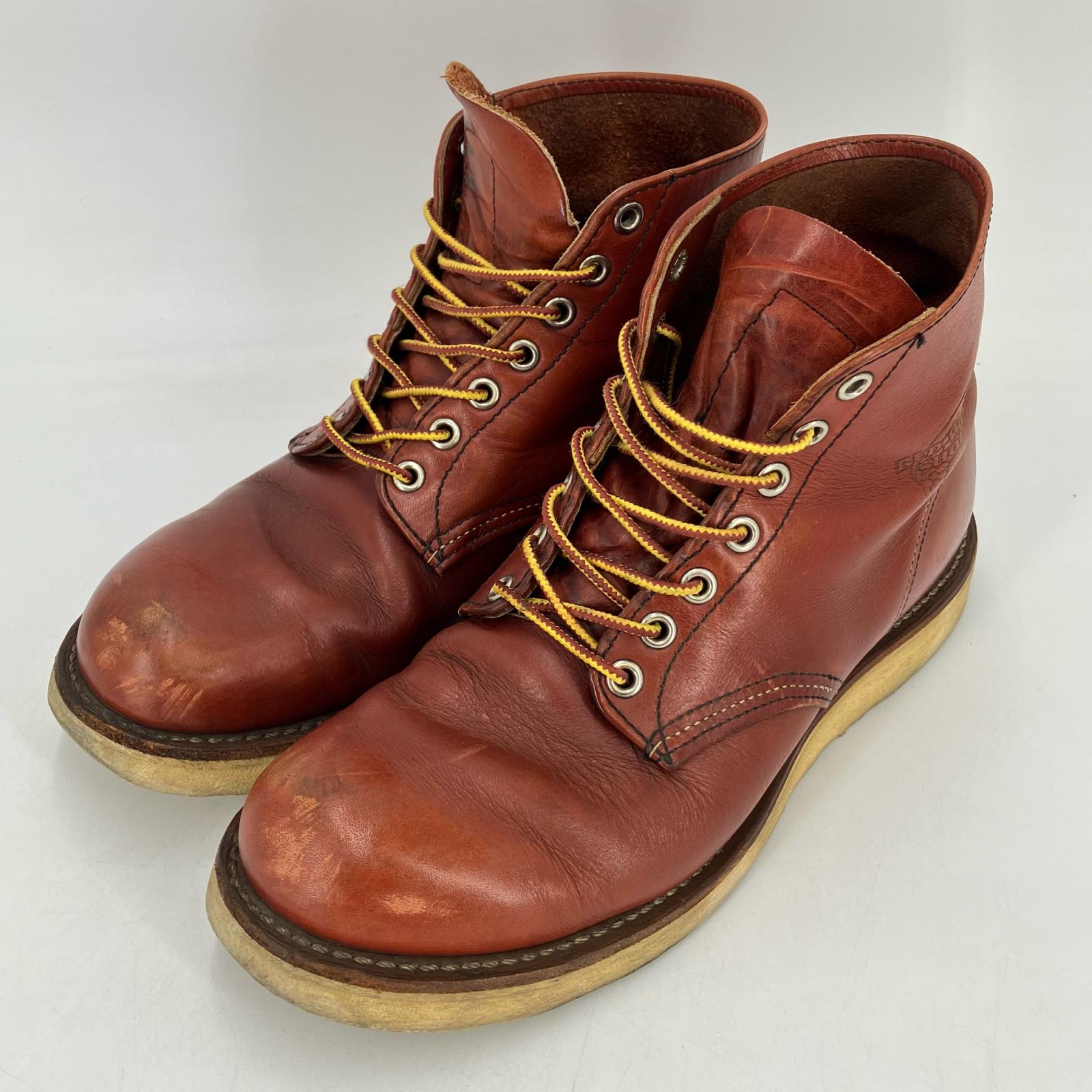 【中古】RED WING | レッドウィング 8166 ブーツ 赤銅色【イオン広店】
