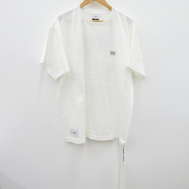 【中古】W)TAPS | ダブルタップス CONTAINING 02 / SS 半袖Ｔシャツ 251ATDT-STM10S ホワイト サイズ：2【瀬戸大橋店】 7,668円