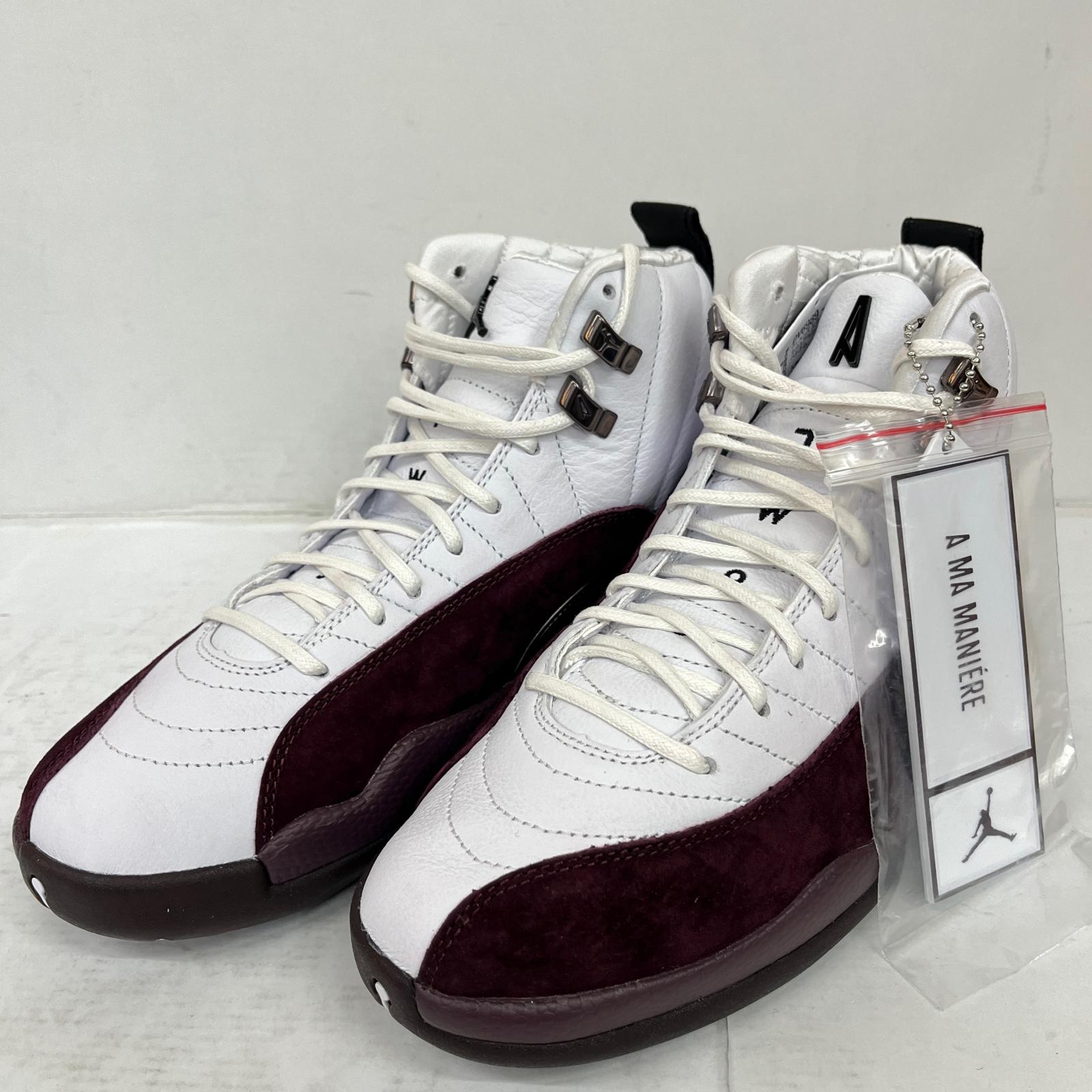 【中古】NIKE | ナイキ AMaMani?re×WMNS Jordan12 スニーカー dv6989-100 白いこと【加古川店】