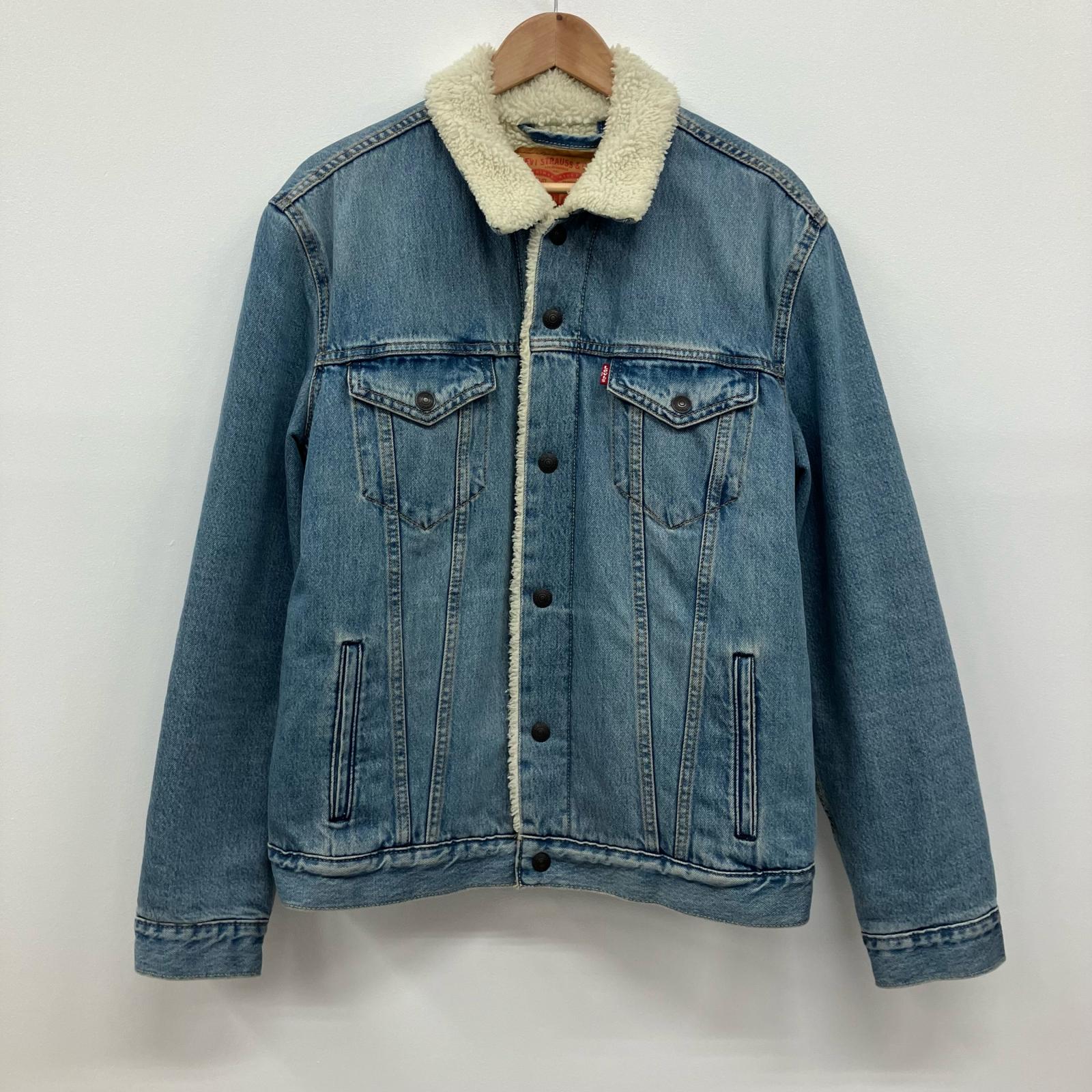 LEVIS SHEARLING TRUCKER OLYM ムートンジャケット Shearling Trucker Jacket - Brown | Levi's® US