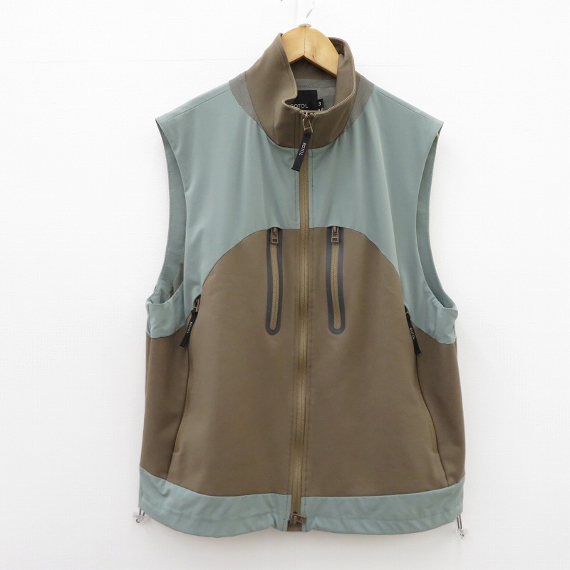 【中古】ROTOL | コトル ベスト R24STYC040LV カーキ サイズ：3【瀬戸大橋店】