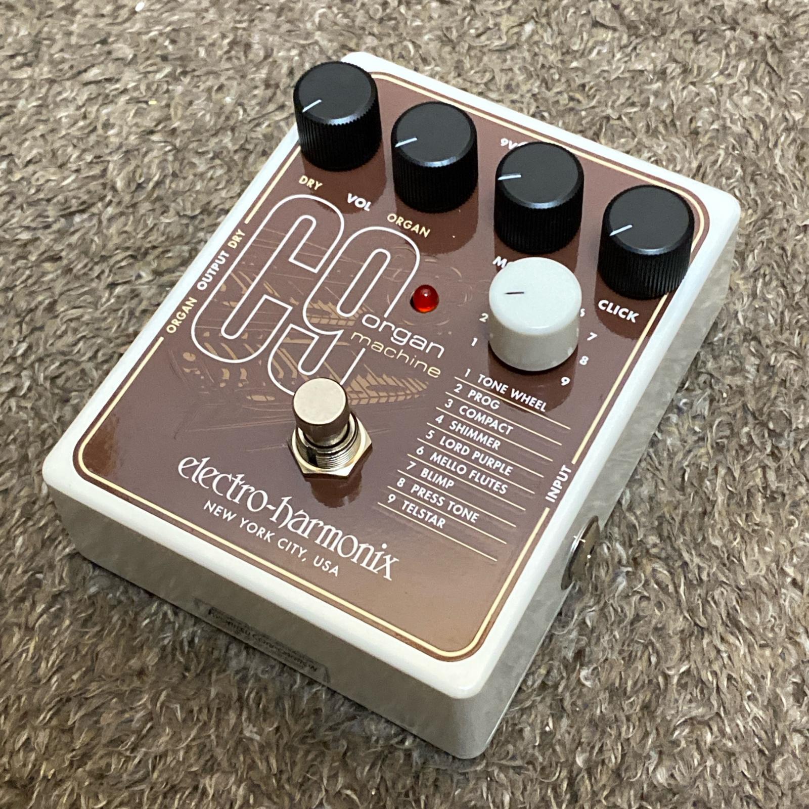 【新品】 Electro-Harmonix | エレクトロハーモニクス 楽器 C9 Organ Machine【尾張小牧店】